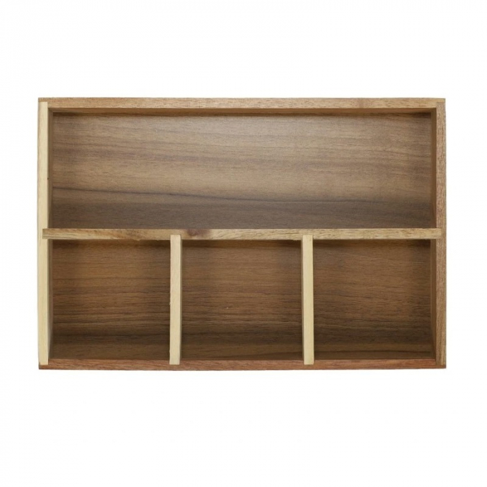 Organizator sertar Koopman, lemn, 30x20x4.5 cm, maro [5]