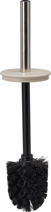 Perie toaleta cu suport Bathroom Solutions, otel inoxidabil, 8x36 cm, negru [3]