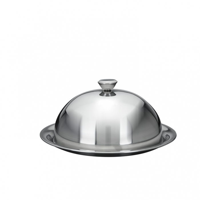 Platou servire Excellent Houseware, otel inoxidabil, 24x10 cm, argintiu [1]