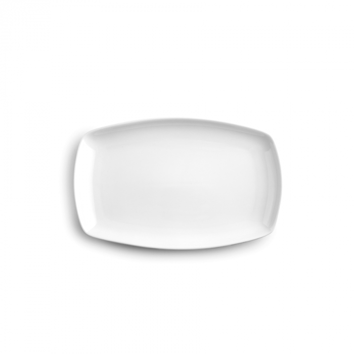 Platou servire Ibili-Castilla Blanco, portelan, 30x19.5x2.9 cm, alb [2]