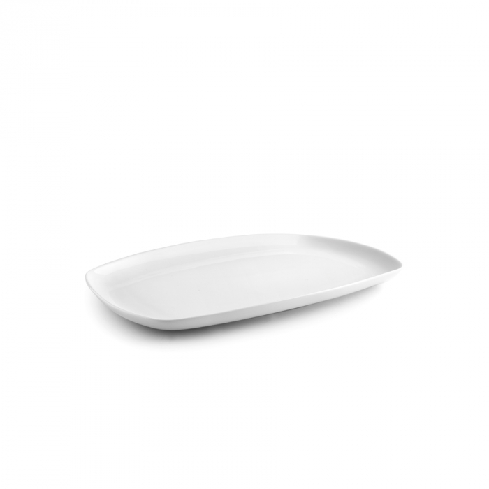 Platou servire Ibili-Castilla Blanco, portelan, 30x19.5x2.9 cm, alb [1]