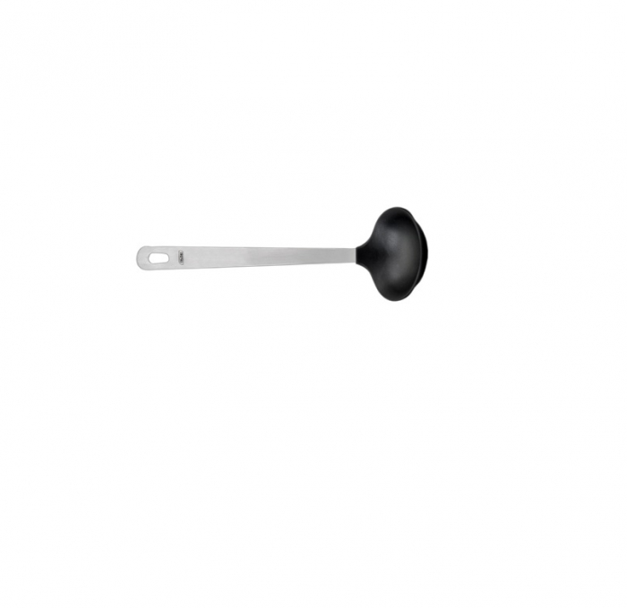 Polonic Ibili, otel inoxidabil/nailon, 30 cm, argintiu/negru [2]