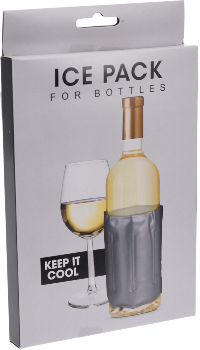 Racitor sticle vin Excellent Houseware, termoplastic, 32x15 cm, argintiu [2]