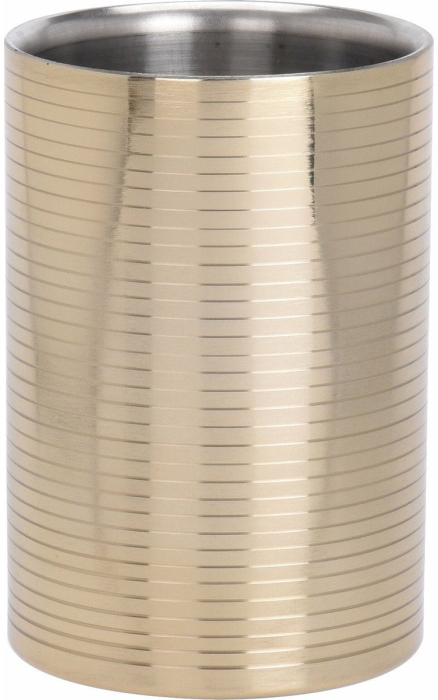 Racitor sticle vin Koopman International, otel inoxidabil, 12x17.5 cm, auriu [1]