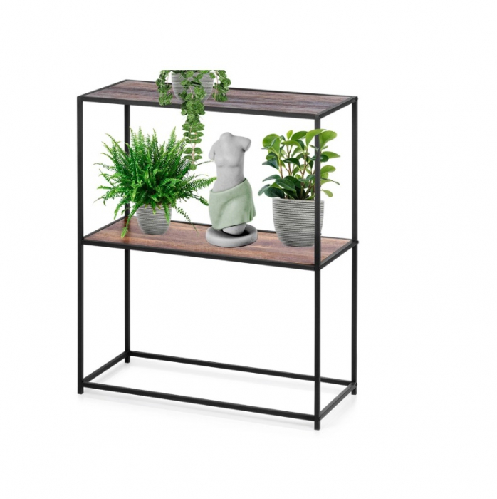 Raft lateral Koopman International, metal, 70x31x85 cm, negru [4]