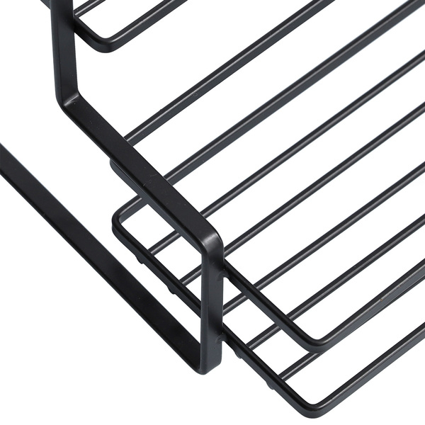 Raft universal Zeller, metal, 26x20x17 cm, negru [4]