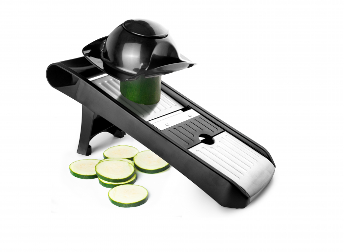 Razatoare tip mandolina Ibili-Easycook, otel inoxidabil/plastic, 35x12x8.3 cm, negru/argintiu [2]