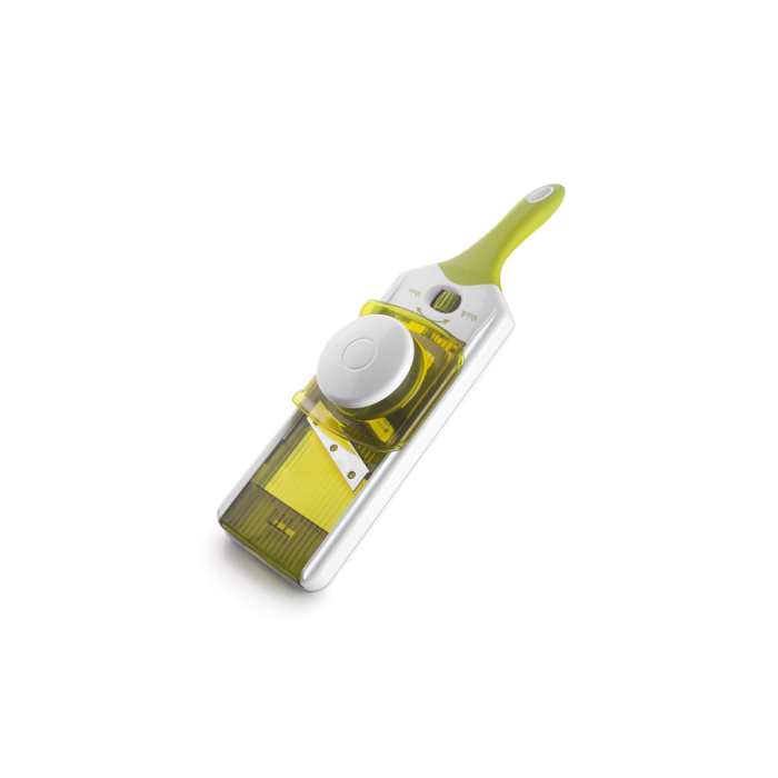 Razatoare tip mandolina reglabila Ibili, otel inoxidabil/plastic, 37.5x11.5 cm, verde/alb [1]
