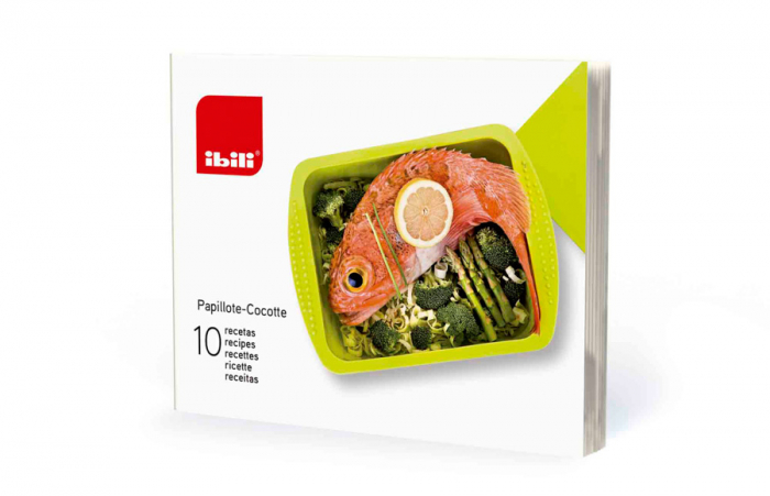 Ibili steam cooking container, silicone, 24x15x5 cm, 1l, green [3]