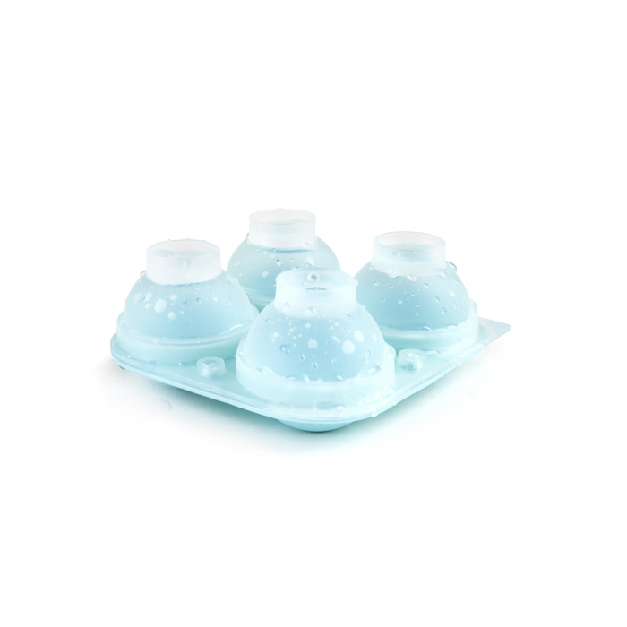 XL Ibili-Tapones ice cube mold, silicone, 12x12x6.5 cm, turquoise [2]