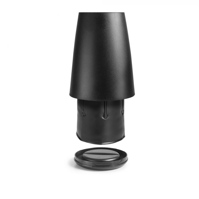Racitor sticle vin Ibili, plastic, negru [2]