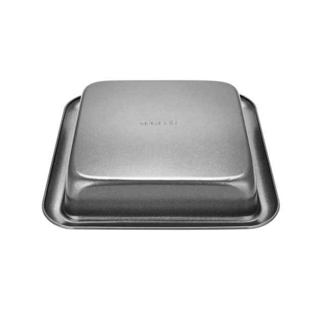 Tava copt Fissman, otel carbon, 24.5x24.5x5 cm, gri [3]