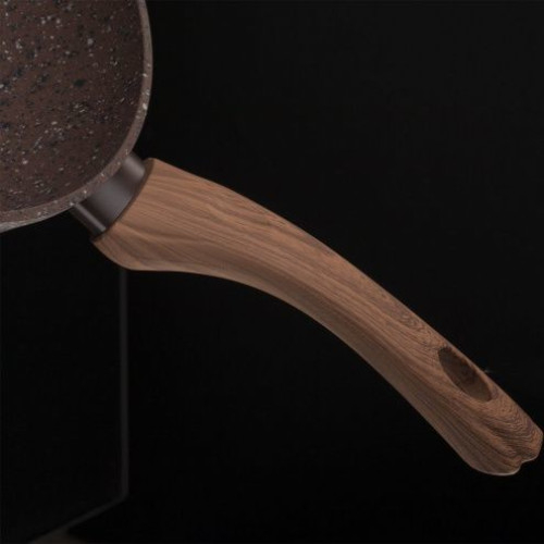 Tigaie Fissman-Magic Brown, 24 x 4.9 cm, aluminiu, maro [7]