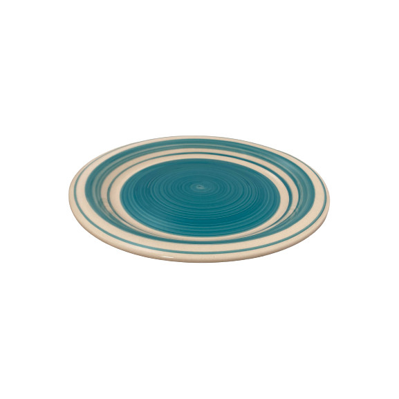 Koopman Excellent Houseware 16-piece dinnerware set-Roma, ceramic, white/blue [3]