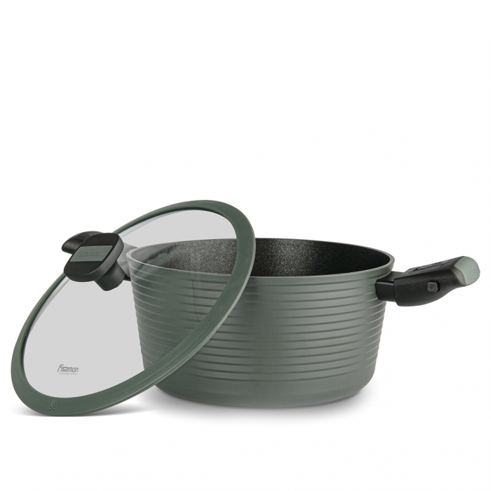 Oala cu manere detasabile Fissman-Brilliant, 24x12cm , 4.5l, aluminiu, maslin [3]