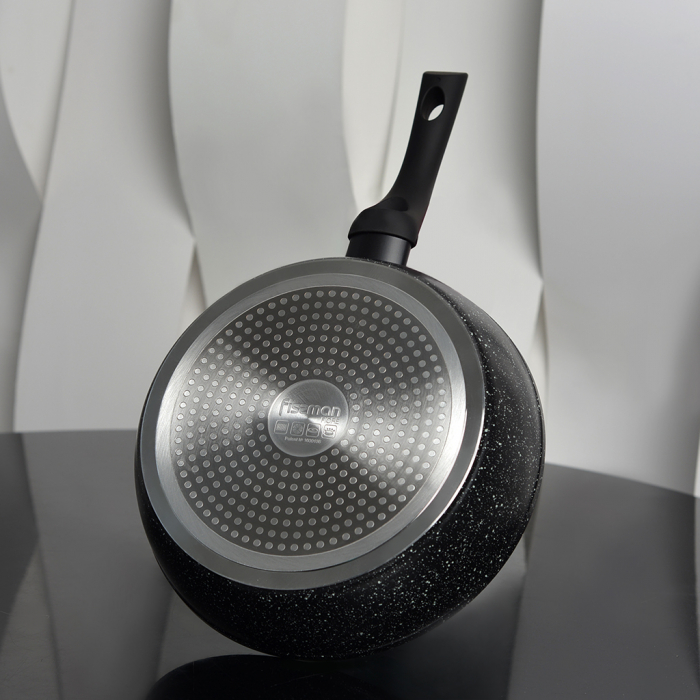 Tigaie adanca Fissman-Fiore, aluminiu, negru [6]