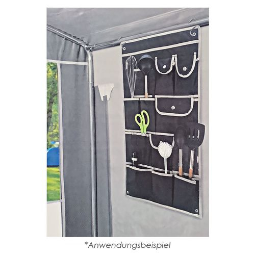 Organizator suspendat Koopman, polister, 74.5x40 cm, negru [5]