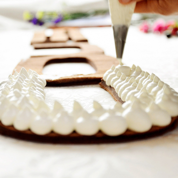 Set 52 piese duze cofetarie Fissman, otel inoxidabil [4]