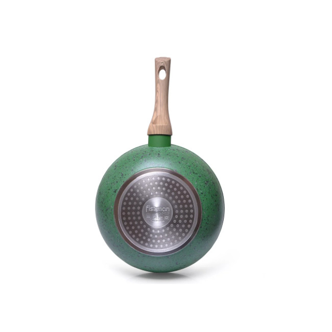 Fissman-Malachite wok pan, aluminum, green/brown [3]