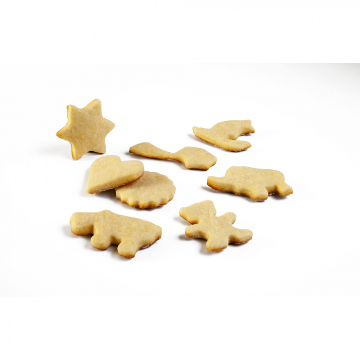 Set forme prajituri 8 piese Ibili-Accesorios, plastic , alb [3]