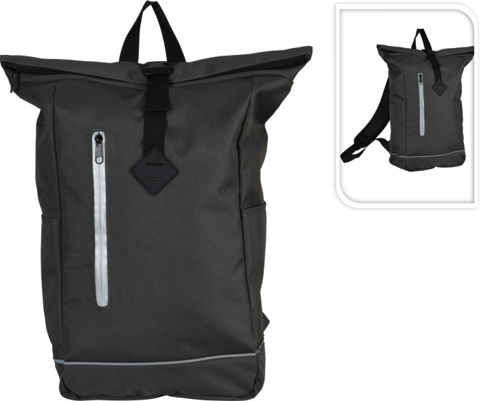 Rucsac casual Excellent Houseware, poliester, 55x45x13.5 cm, negru [2]