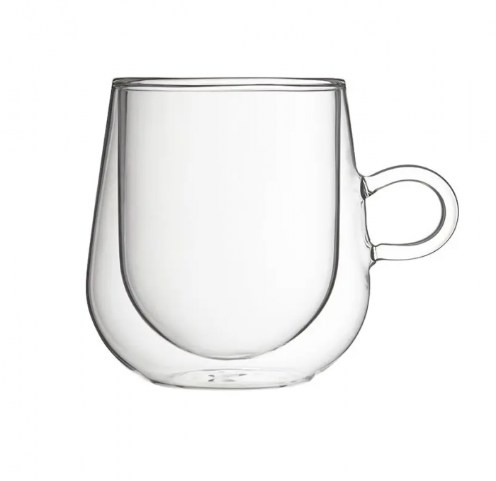 Set 2 cesti latte Judge, sticla borosilicata, 10x14 cm, 475 ml, transparent [2]