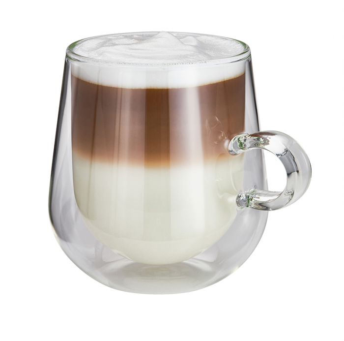 Set 2 cesti latte Judge, sticla borosilicata, 10x14 cm, 475 ml, transparent [4]
