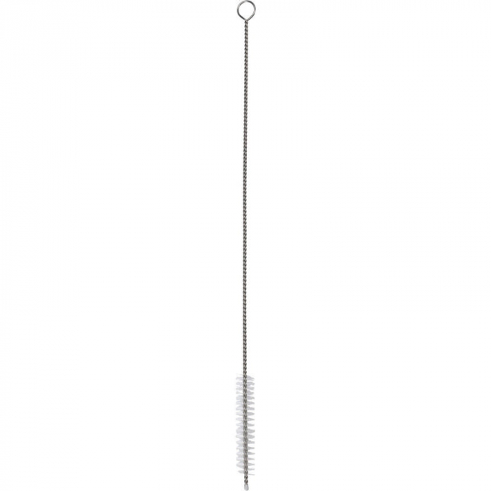 Set 2 perii pentru sticle si paie Excellent Houseware, plastic/otel inoxidabil, 34/26 cm, gri [3]