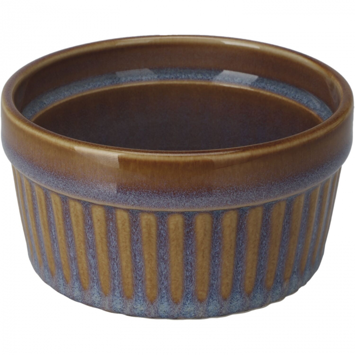 Set 2 ramekini Excellent Houseware, ceramica, 9.5x5 cm, 200 ml, maro [2]