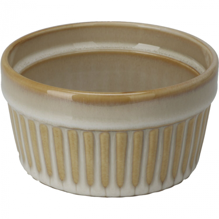 Set 2 ramekini Excellent Houseware, ceramica, 9.5x5 cm, 200 ml, crem [2]