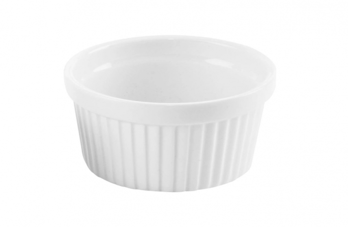 Set 2 ramekini Excellent Houseware, portelan, 11x5 cm, alb [2]