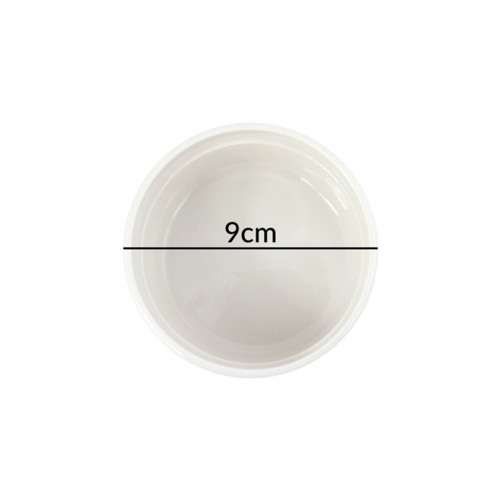 Set 2 ramekini Koopman, ceramica, 9x5cm, 200 ml, alb [3]
