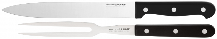 Judge Sabatier IV grill utensil set of 2, stainless steel, 20/18 m, black/silver [2]