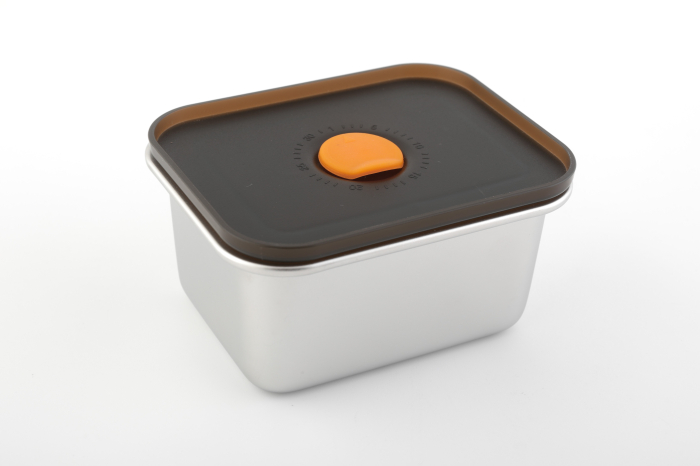 Set 3 caserole Carl Schmidt Sohn, otel inoxidabil/plastic, 0.4 l/ 1 l / 1.25 l, alb/negru [5]