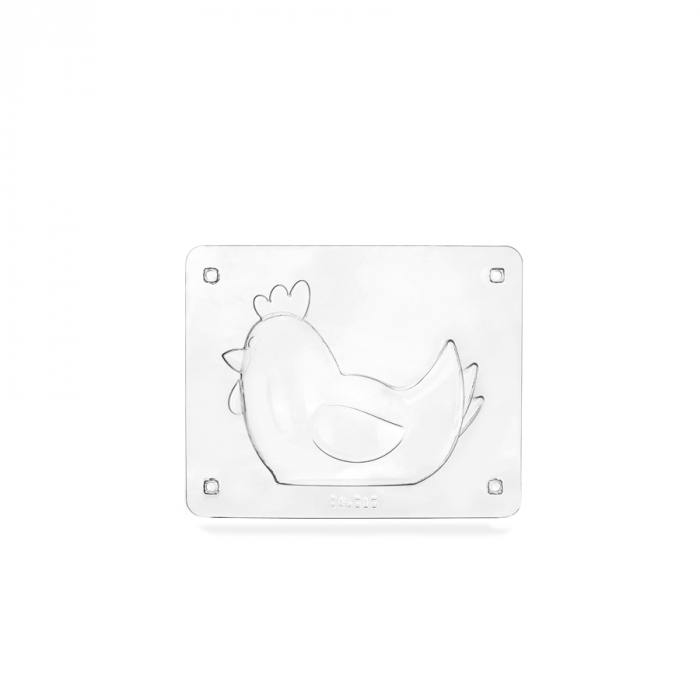 Set 3 forme ciocolata pentru pui Ibili, PET, 15x7x11 cm, transparent [4]