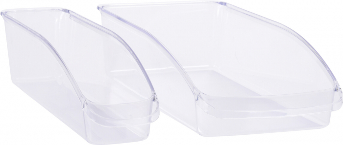 Set 3 organizatoare frigider Excellent Houseware, plastic, transparent [2]