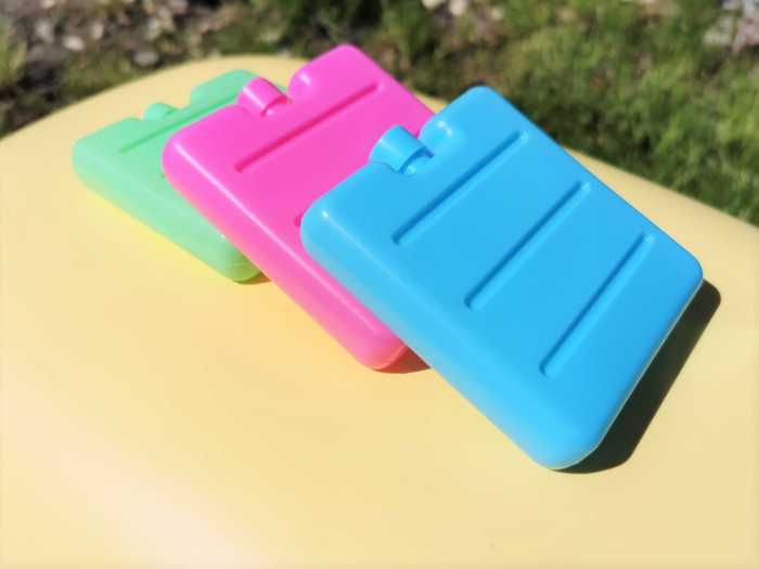 Set 3 pastile racire Excellent Houseware, plastic, 8x7.5x1 cm, multicolor [3]