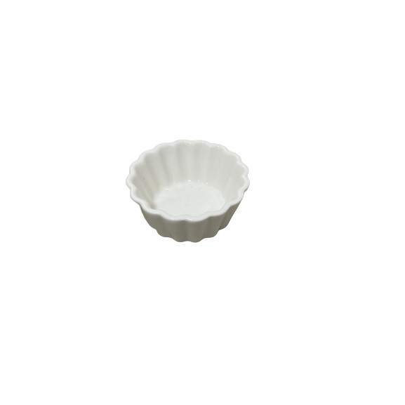 Set 3 platouri servire Excellent Houseware, ceramica, 8.5x4 cm, alb [2]