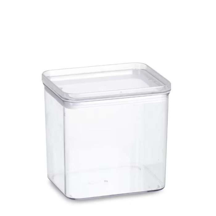Set 3 recipiente pentru alimente Zeller, plastic, 0.5 l/1.1 l/ 1.65 l, transparent [6]