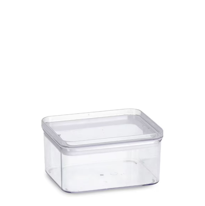 Set 3 recipiente pentru alimente Zeller, plastic, 0.5 l/1.1 l/ 1.65 l, transparent [4]