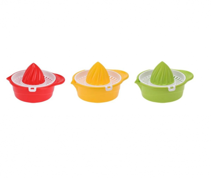 Set 3 storcatoare citrice Excellent Houseware, plastic, 14x12x7.5 cm, 220 ml, multicolor [3]