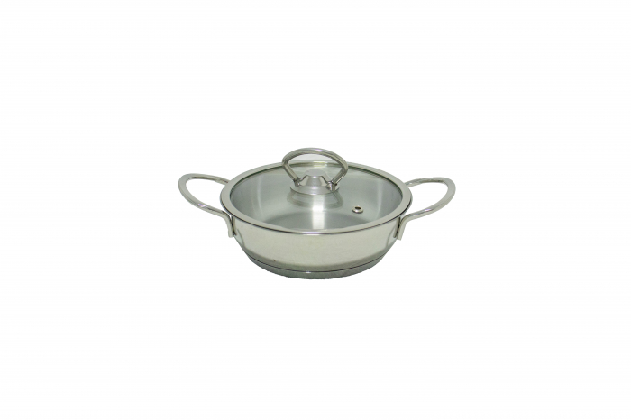 Set 3 tigai OMS-Eggpan, otel inoxidabil 18/10, 16/18/20 cm, argintiu [2]