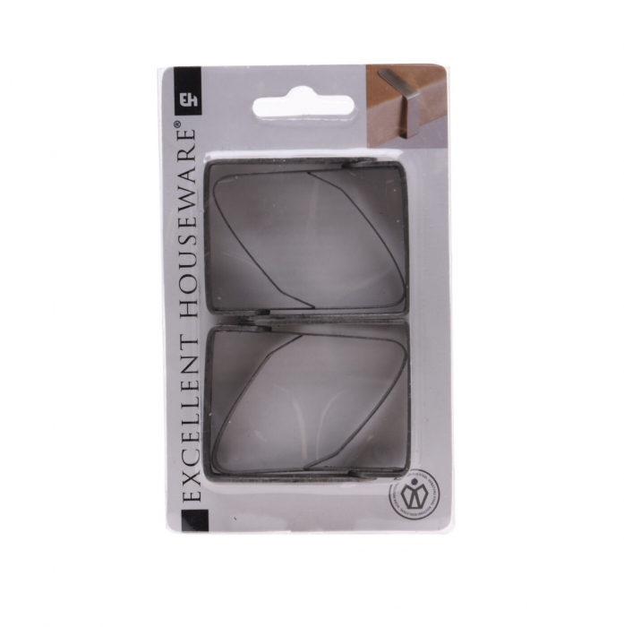 Set 4 clipsuri masa Excellent Houseware, otel inoxidabil, 5x6 cm, argintiu [2]