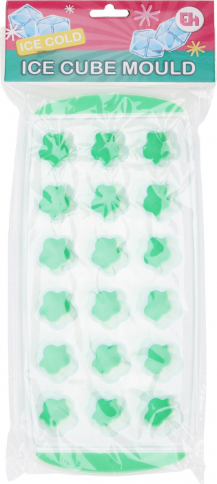 Set of 4 ice cube trays Excellent Houseware, silicone, 24x11x2.5 cm, multicolored [2]