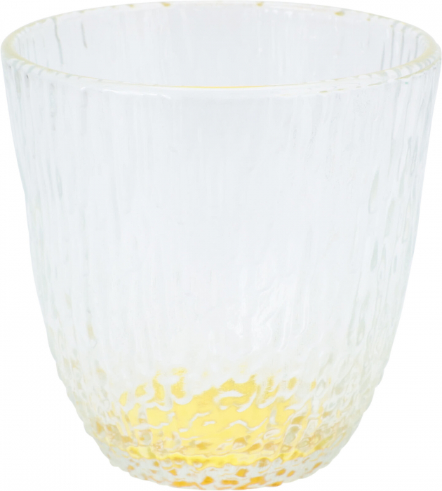 Set 4 pahare Excellent Houseware, sticla, 8.5x9 cm, 300 ml, transparent/multicolor [2]