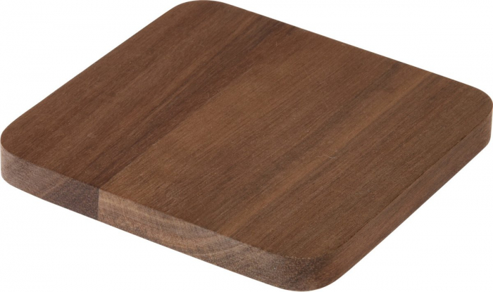 Set 4 suporturi pahare Excellent Houseware, bambus, 10x10x0.4 cm, maro [2]