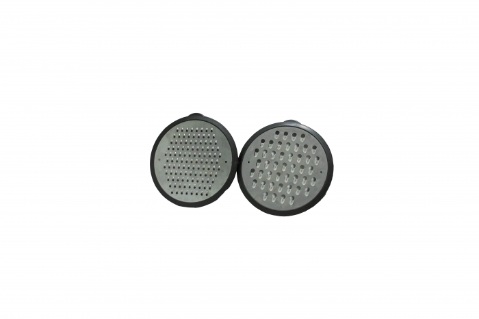 Set boluri 9 piese OMS-Mixing and Storage, otel inoxidabil 18/10, 16/20/24 cm, argintiu/negru [2]
