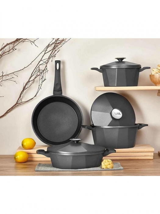 Set oale 7 piese OMS-Dodeca, aluminiu, antracit [4]