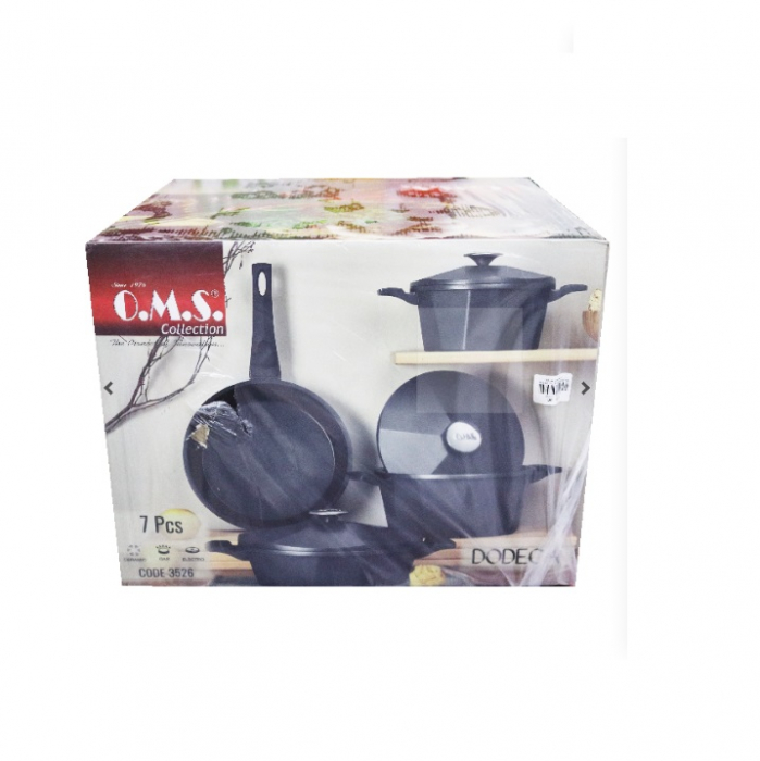 Set oale 7 piese OMS-Dodeca, aluminiu, antracit [2]