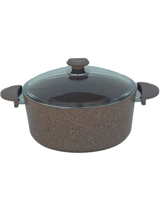 Set oale 9 piese OMS, aluminiu/granit, maro [4]